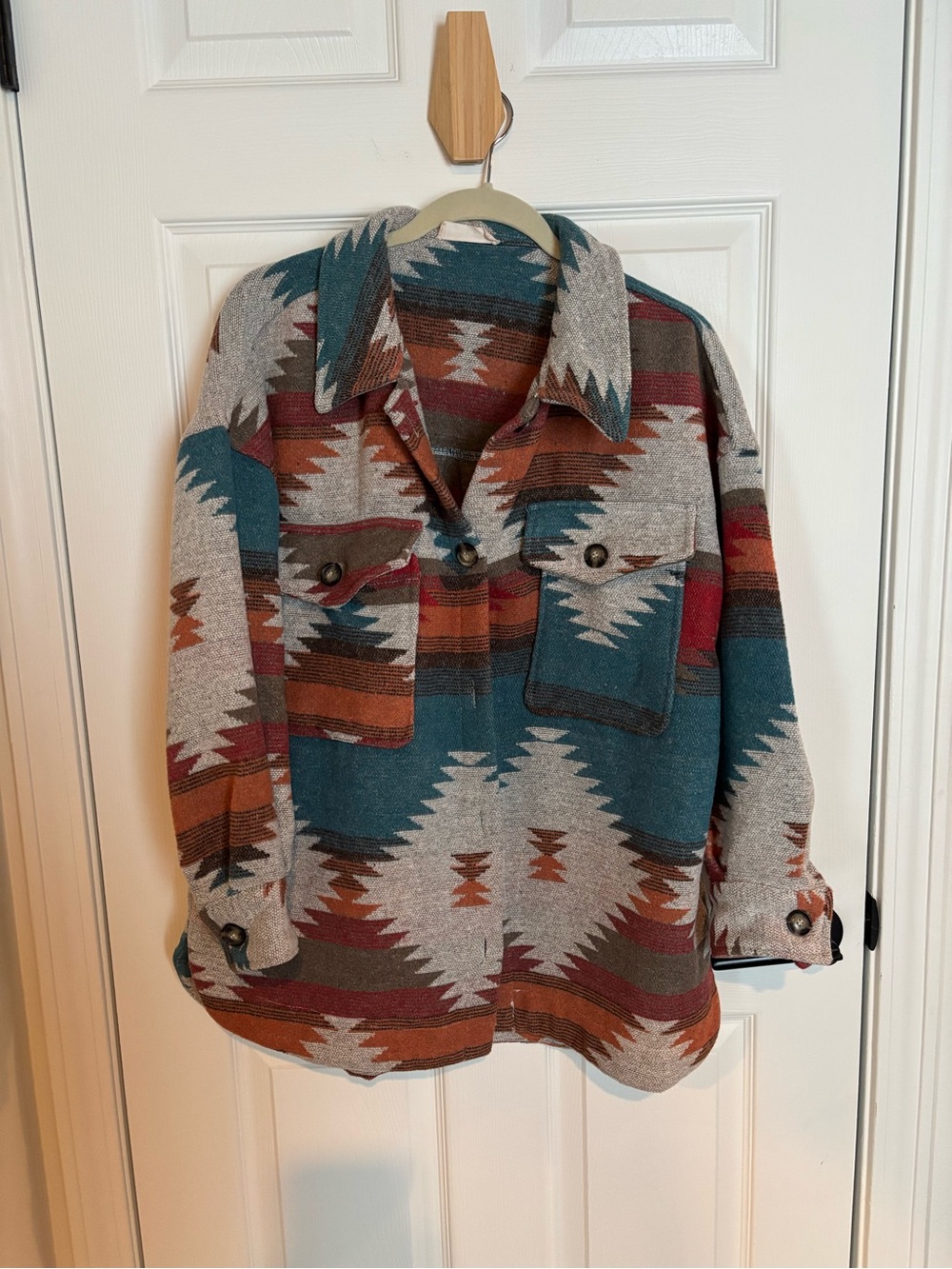 Altard State Southwestern Pattern Shacket